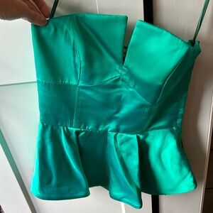 Vintage Alfred Sung Peplum Top - 8